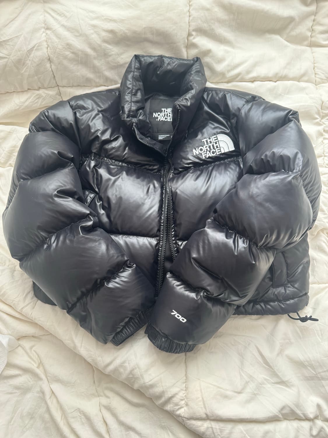 (해외판) 눕시 숏패딩 tnf 상품이미지2