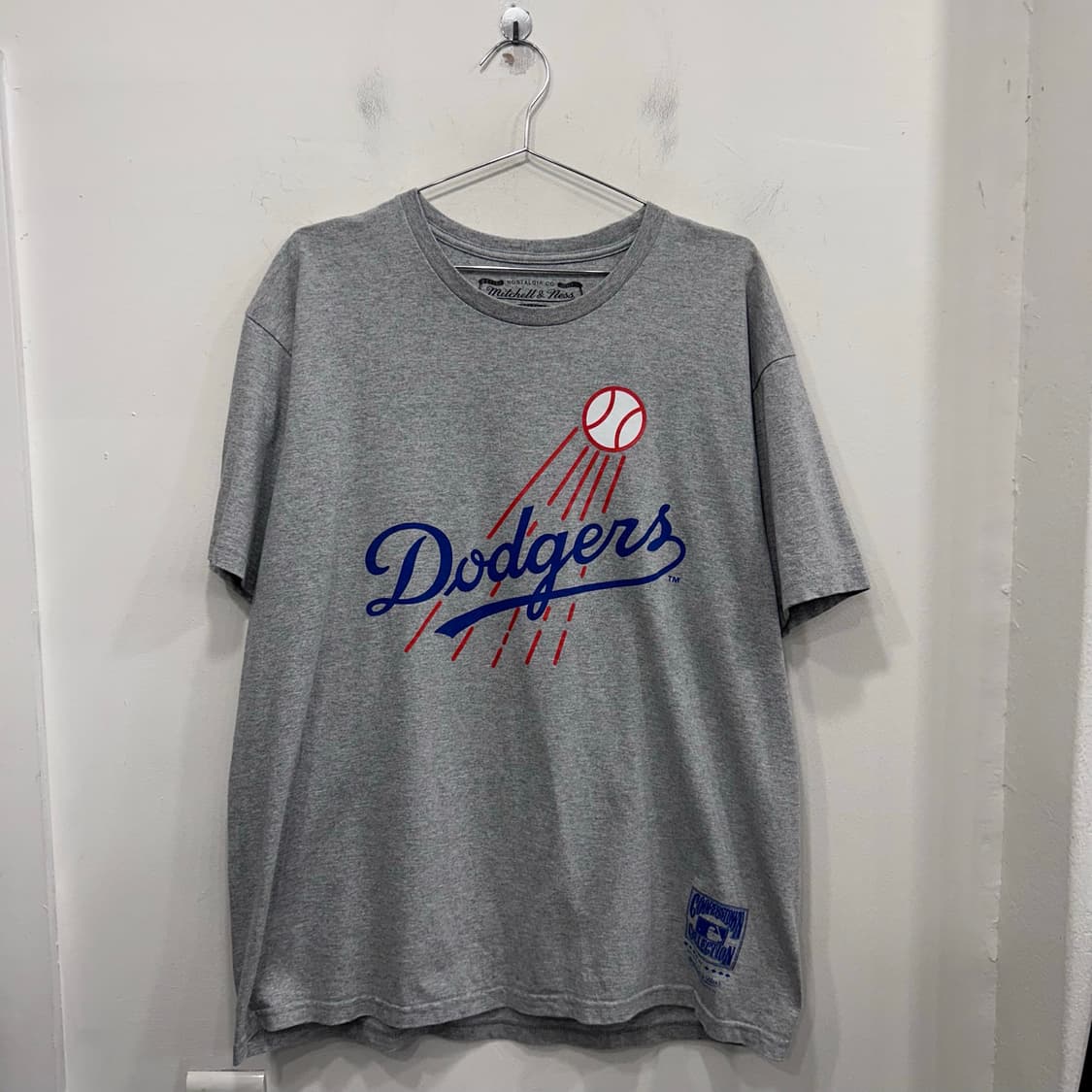 Mitchell & Ness 빈티지 LA 다저스 반팔티 상품이미지2