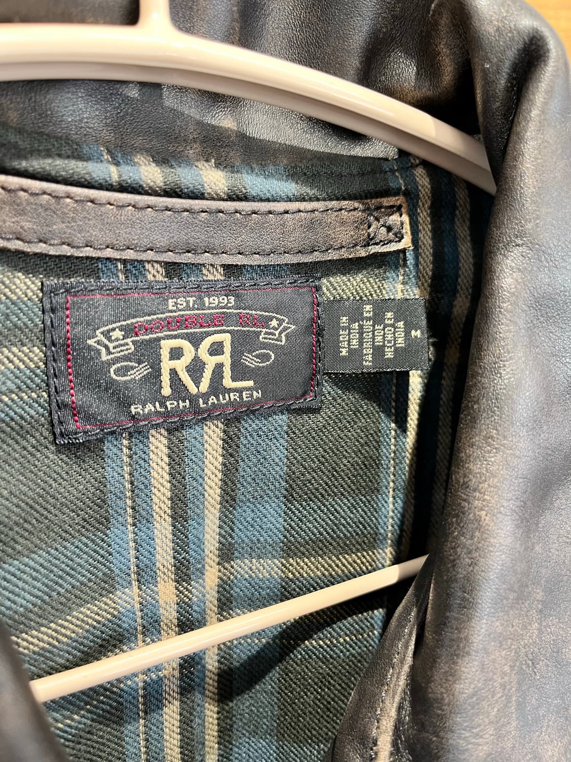 더블알엘 RRL 뉴스보이 레더 자켓 상품이미지2