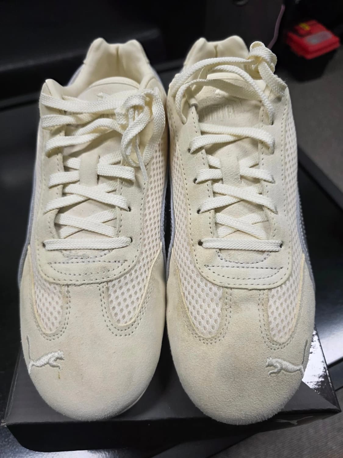 [265] 푸마 스피드캣 프리미엄 아이보리 매트 실버 상품이미지3