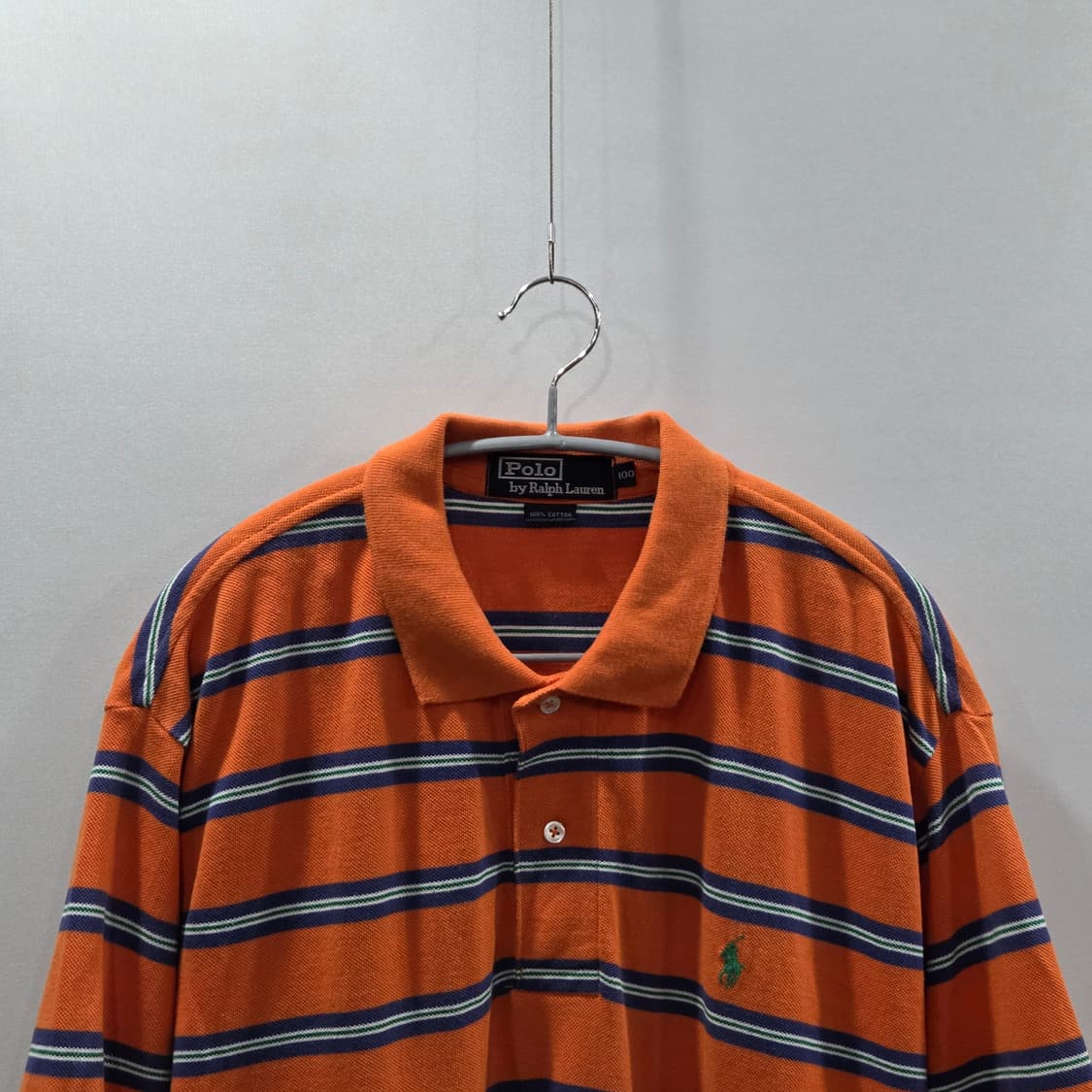폴로랄프로렌 피케 카라 스트라이프 반팔티 100 상품이미지2