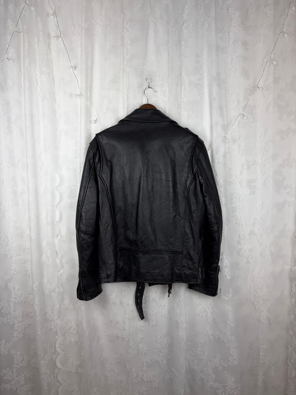 Classic Cowhide Rider Jacket 상품이미지6
