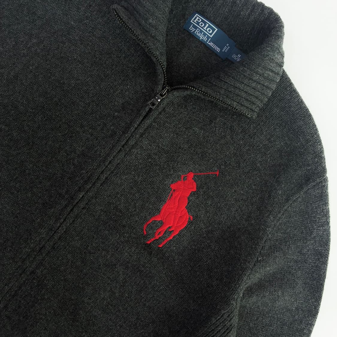 Polo 폴로 랄프로렌 빅포니 램스울 집업 가디건 상품이미지3