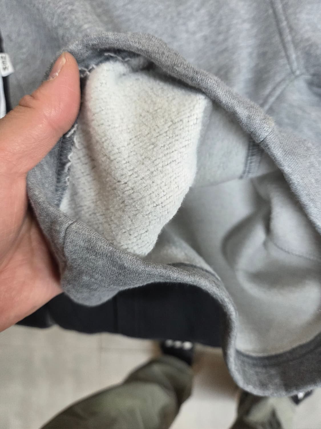 나이키 스포츠웨어 nsw 부클와펜 플리스 기모 반바지 L 상품이미지5