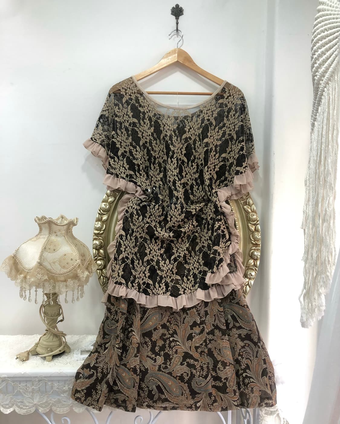 brown grunge fairy set 상품이미지1