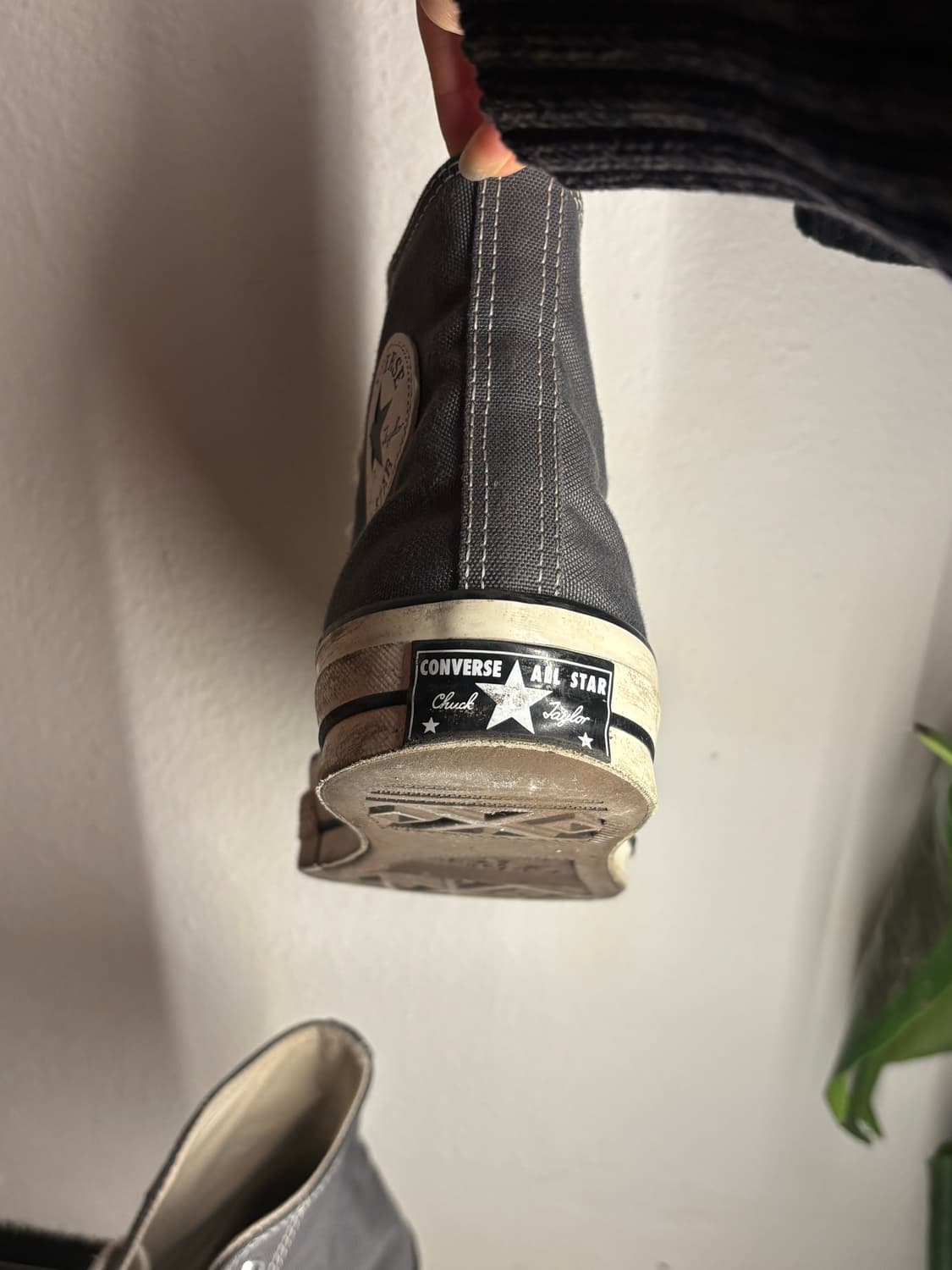 컨버스 척테일러 하이 다크그레이 245mm 상품이미지7