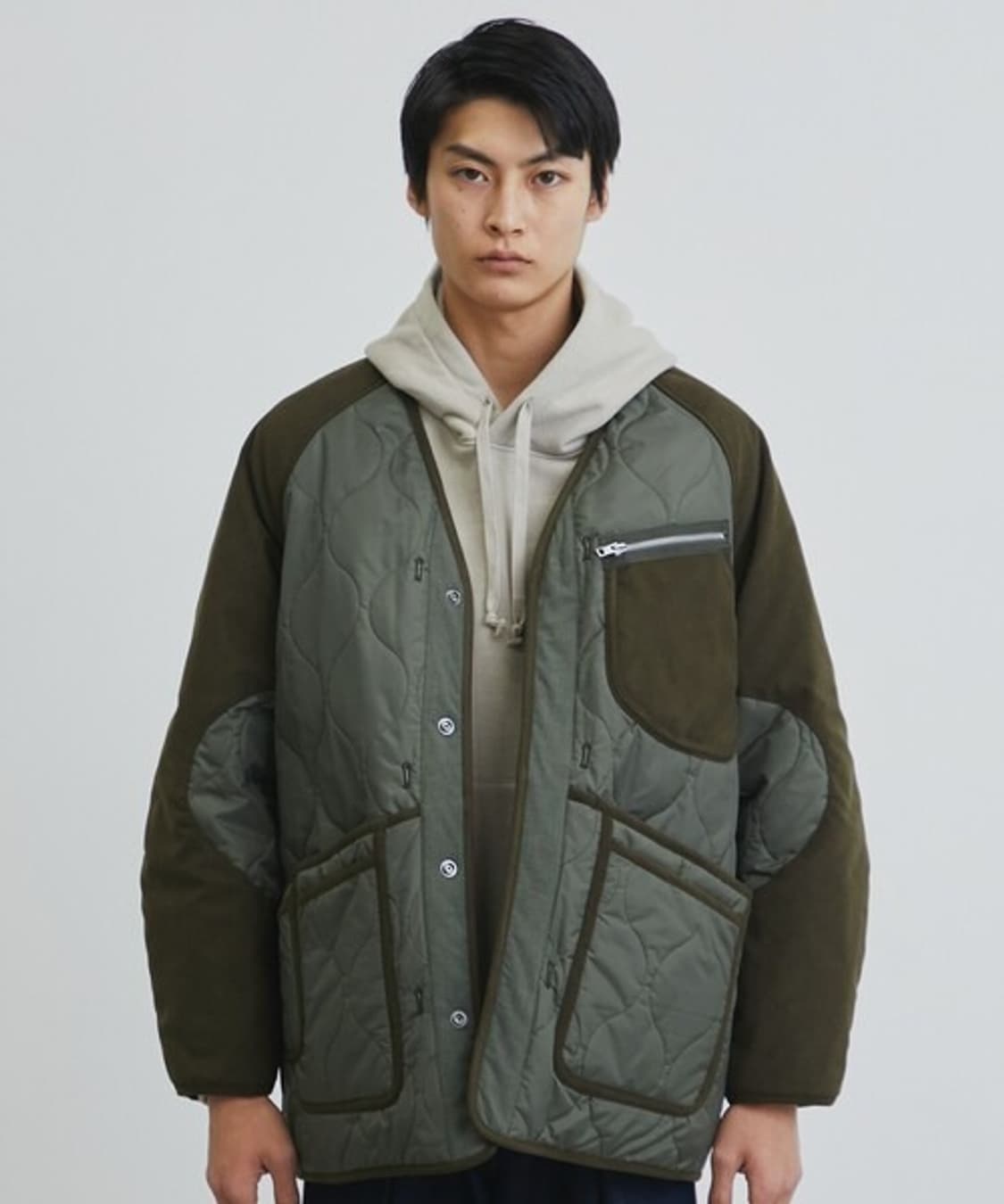 PUBLIC TOKYO Quit Suede Combi Liner 상품이미지2