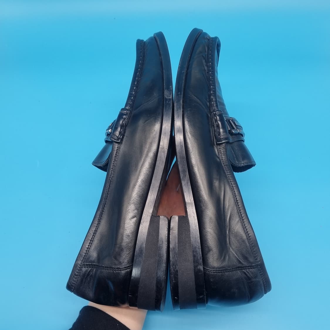 oo 페라가모 레더 남성로퍼 265~270 상품이미지5