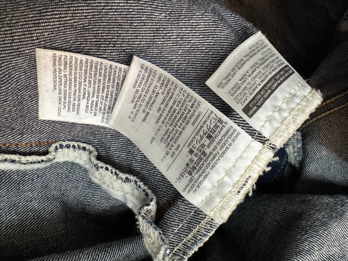 리바이스 데님 자켓 상품이미지7