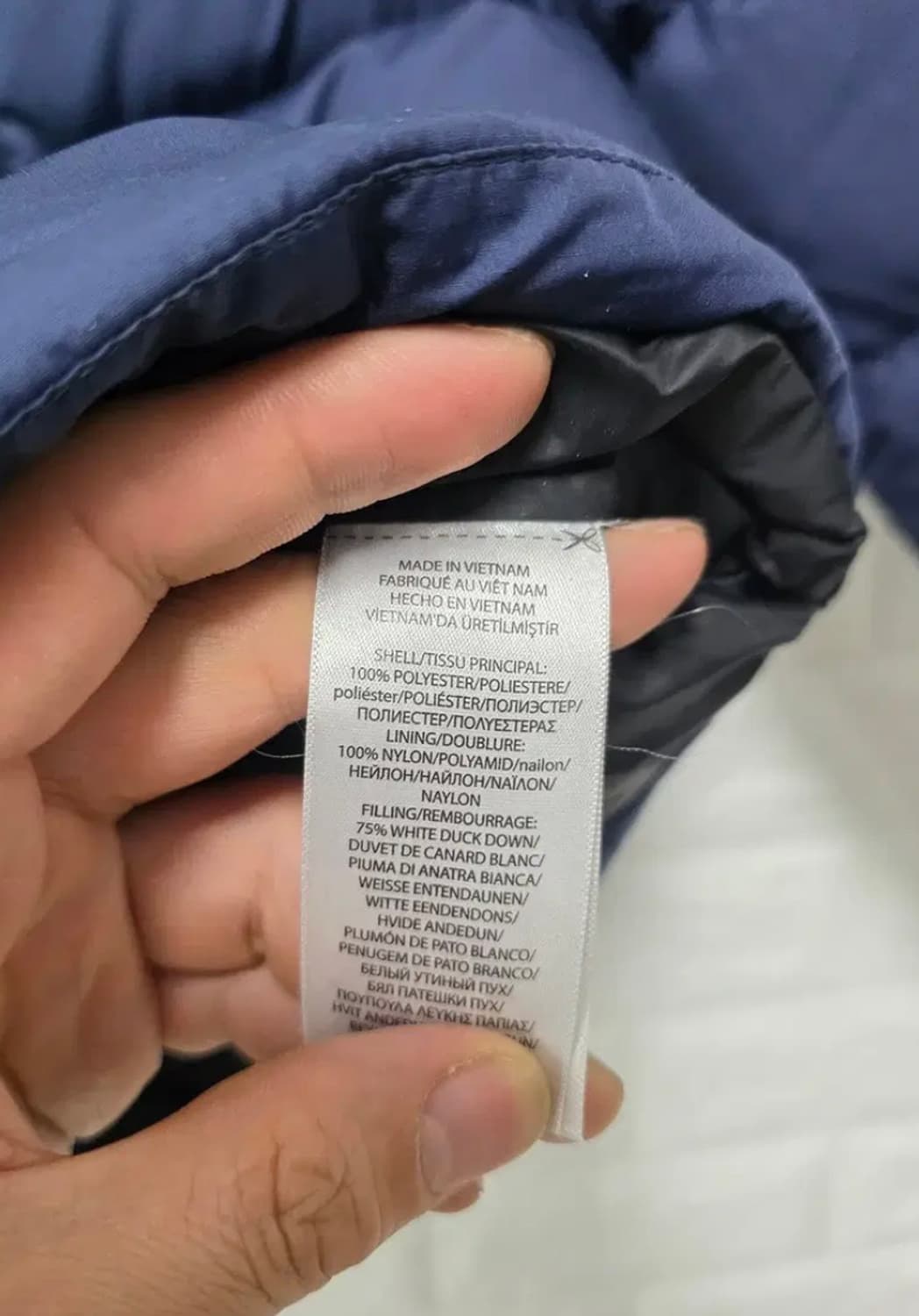 폴로 랄프로렌 네이비 패딩 상품이미지3