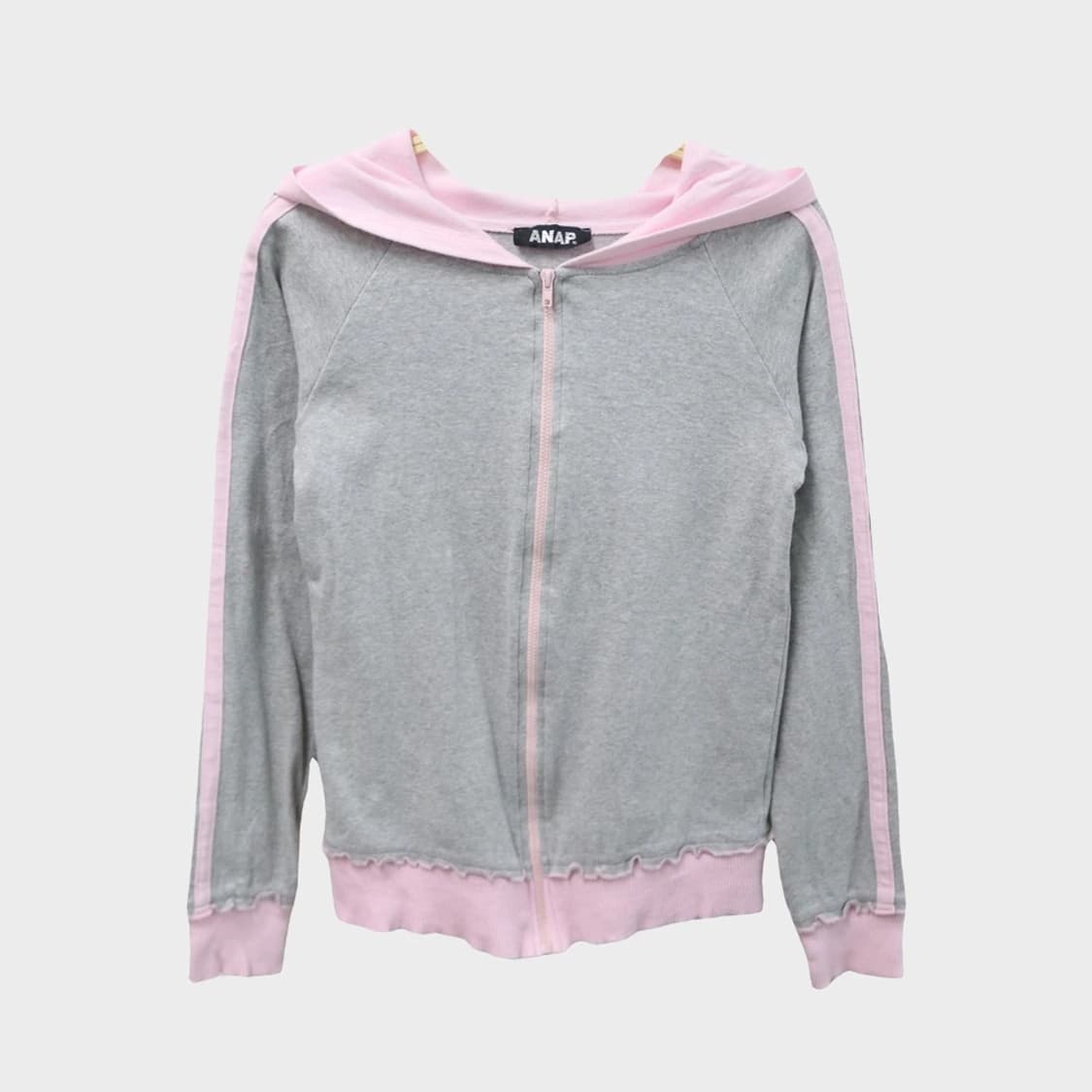ANAP 딸기우유 배색 후드집업 62081 상품이미지2