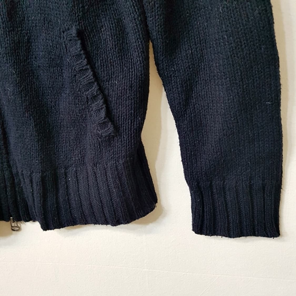 폴로 랄프로렌 울 린넨 니트 자켓 네이비 상품이미지4