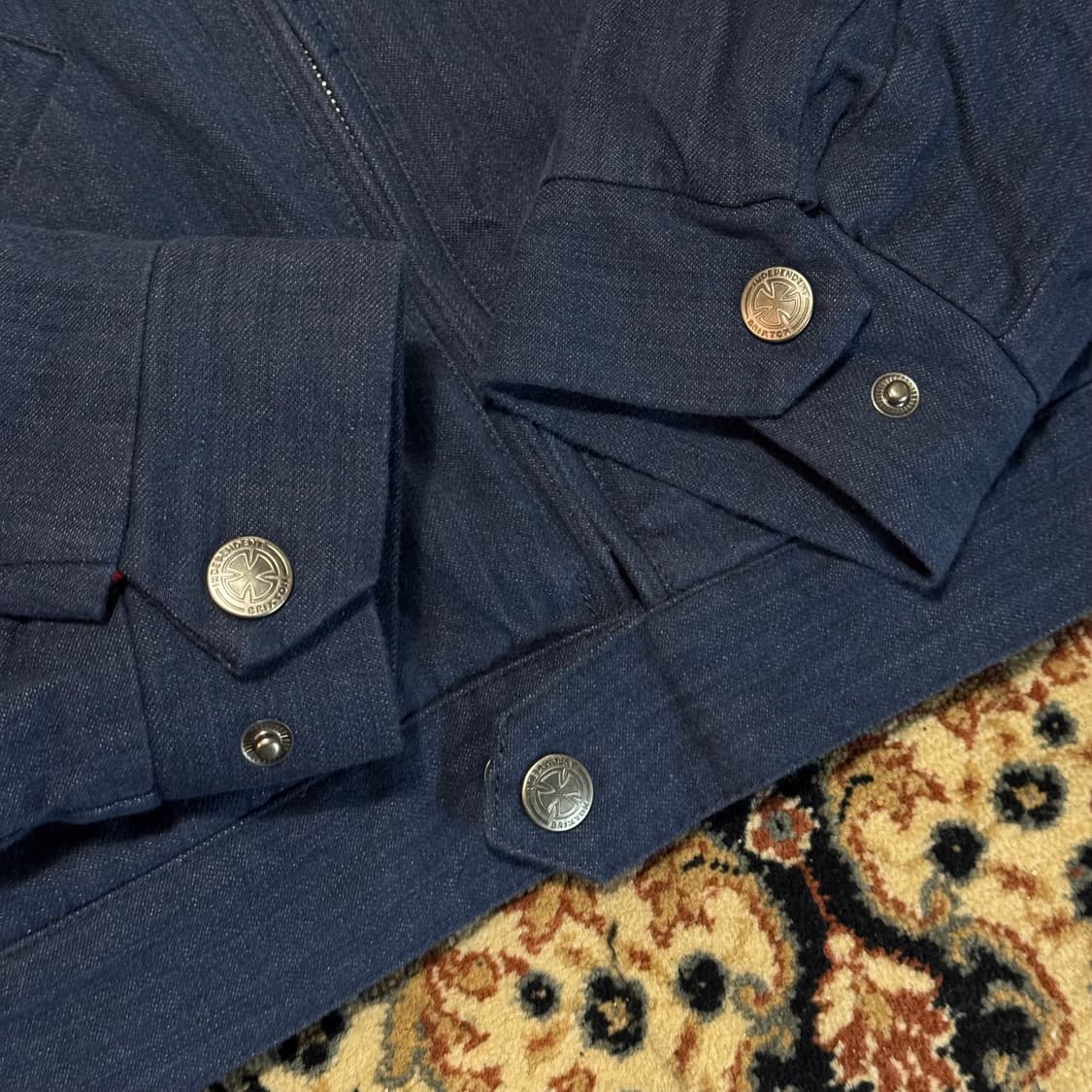 인디펜던트 x 브릭스톤 데님 워크자켓 (M-L) 새상품 상품이미지4