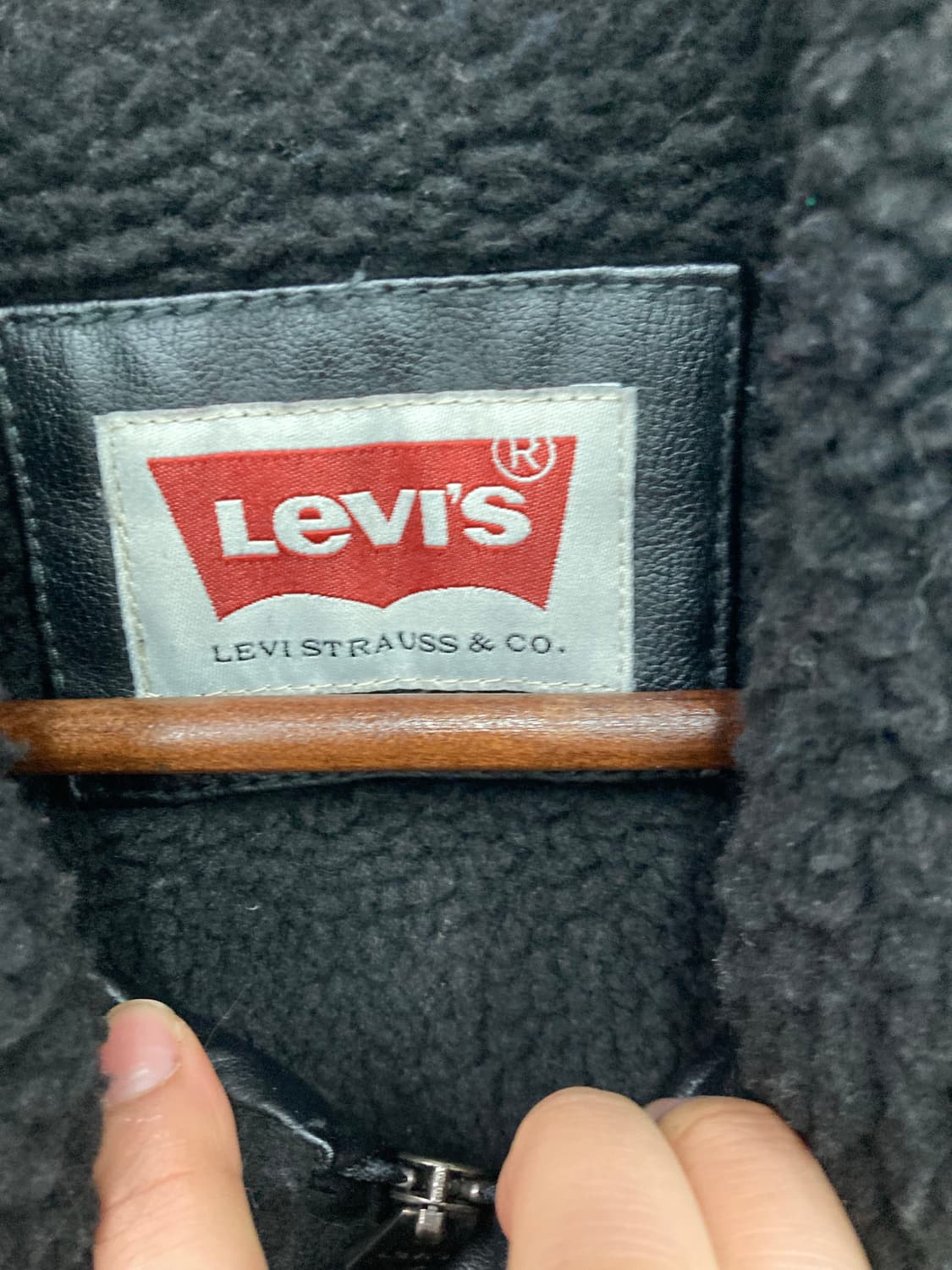 리바이스 레더 자켓 상품이미지5