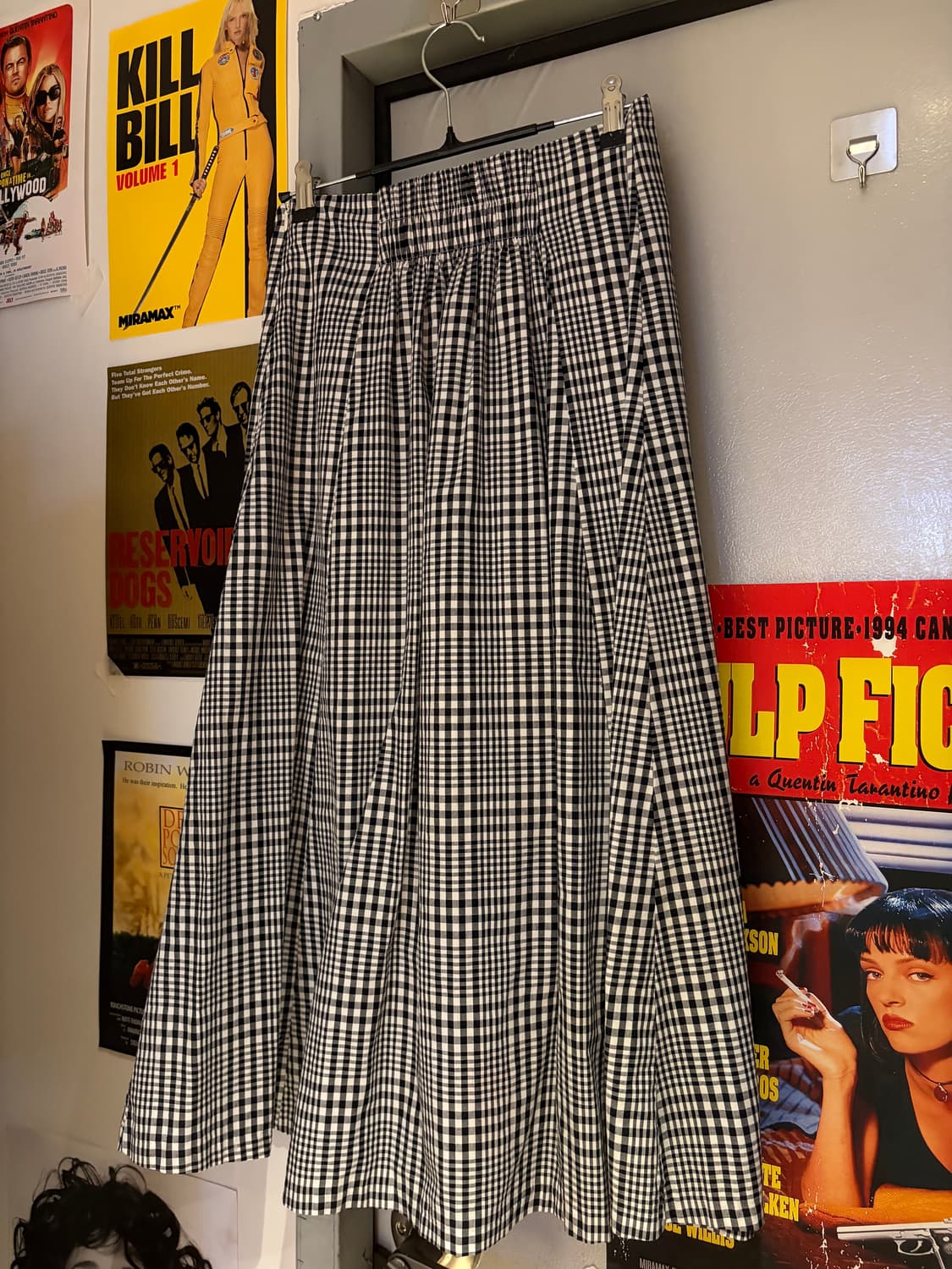 에잇세컨즈 깅엄체크 스커트 상품이미지4