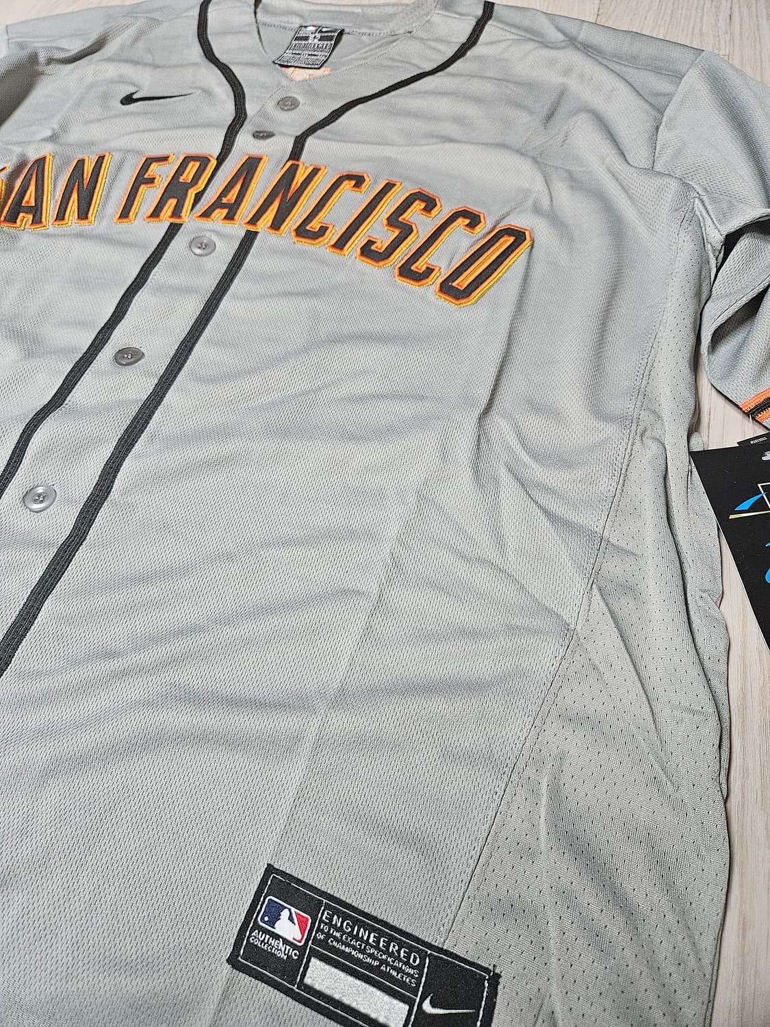 Nike mlb 샌프란시스코 야구져지 헬스복 져지 상품이미지3