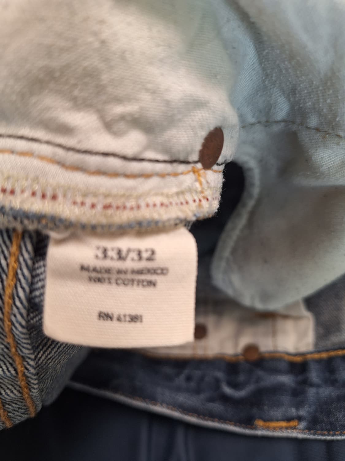 폴로 랄프로렌 슬림핏 청바지 33/32 상품이미지7