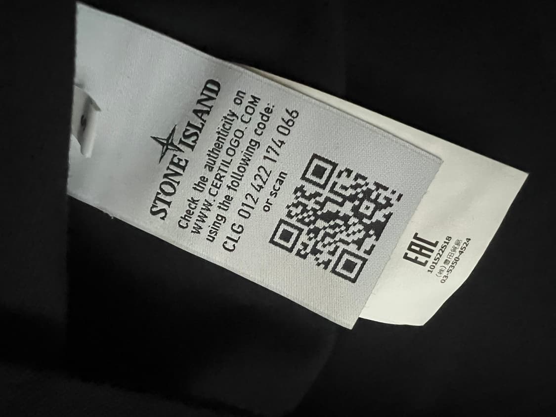 스톤아일랜드 미니 와펜 로고 패치 폴로 남성 반팔티/카라티 상품이미지5