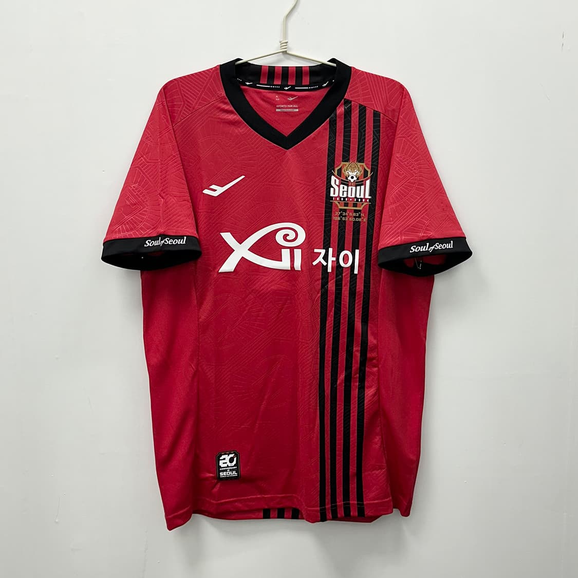 프로스펙스 FC서울 2024 시즌 노마킹 유니폼 XL 상품이미지1