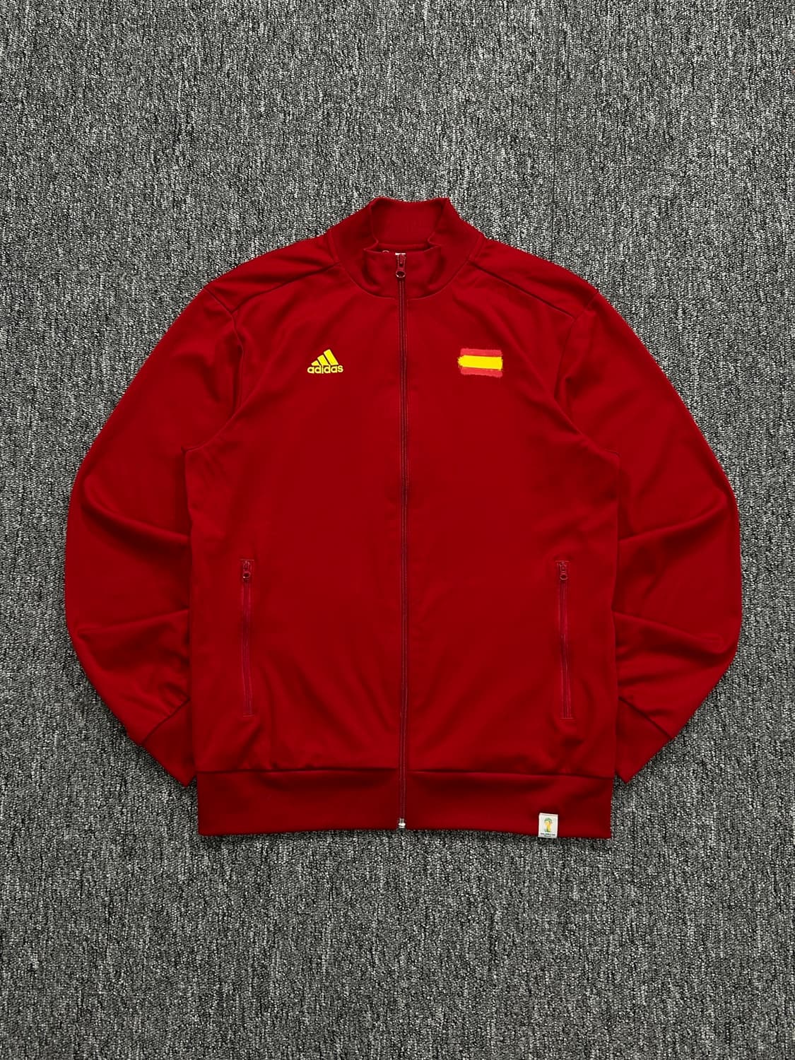 아디다스 14시즌 브라질 월드컵 스페인 트랙탑 져지 L  상품이미지3