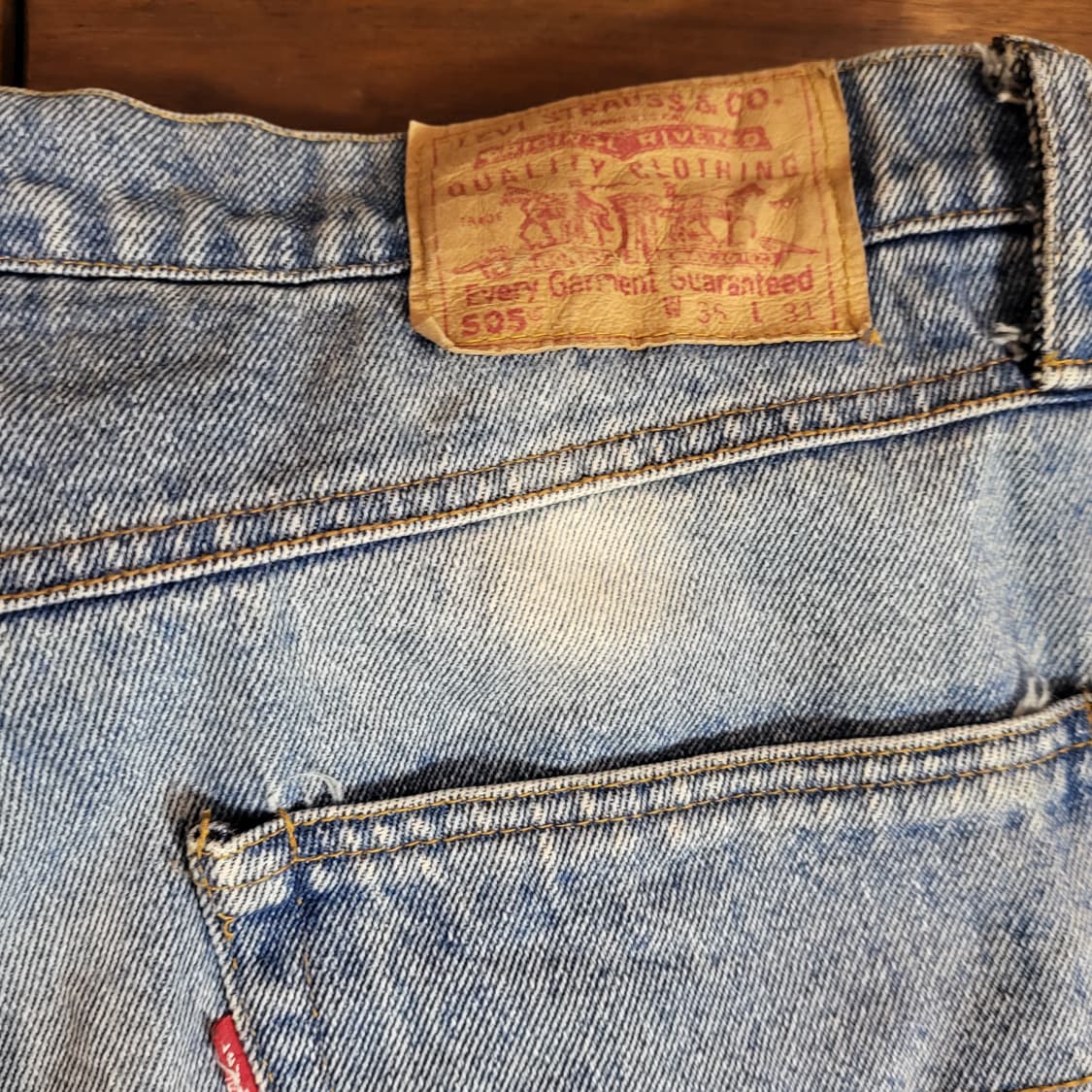 나이키 X 리바이스 청바지 505 (os) 커스텀 상품이미지3