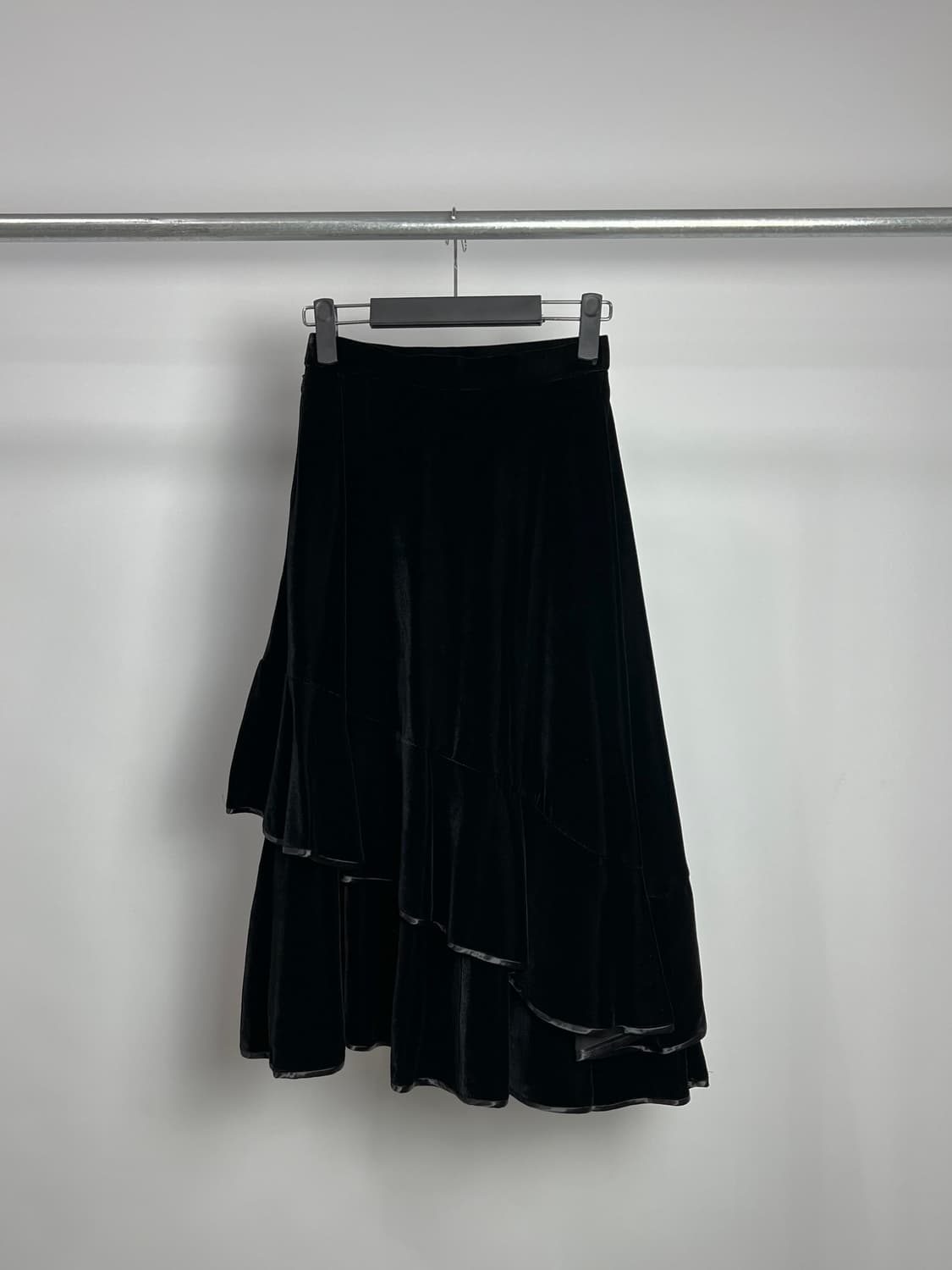 MAIE 벨벳 롱 스커트 상품이미지7