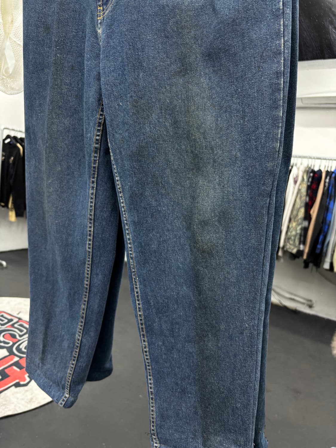 타미 힐피거 올드스쿨 빅로고 데님팬츠 상품이미지6