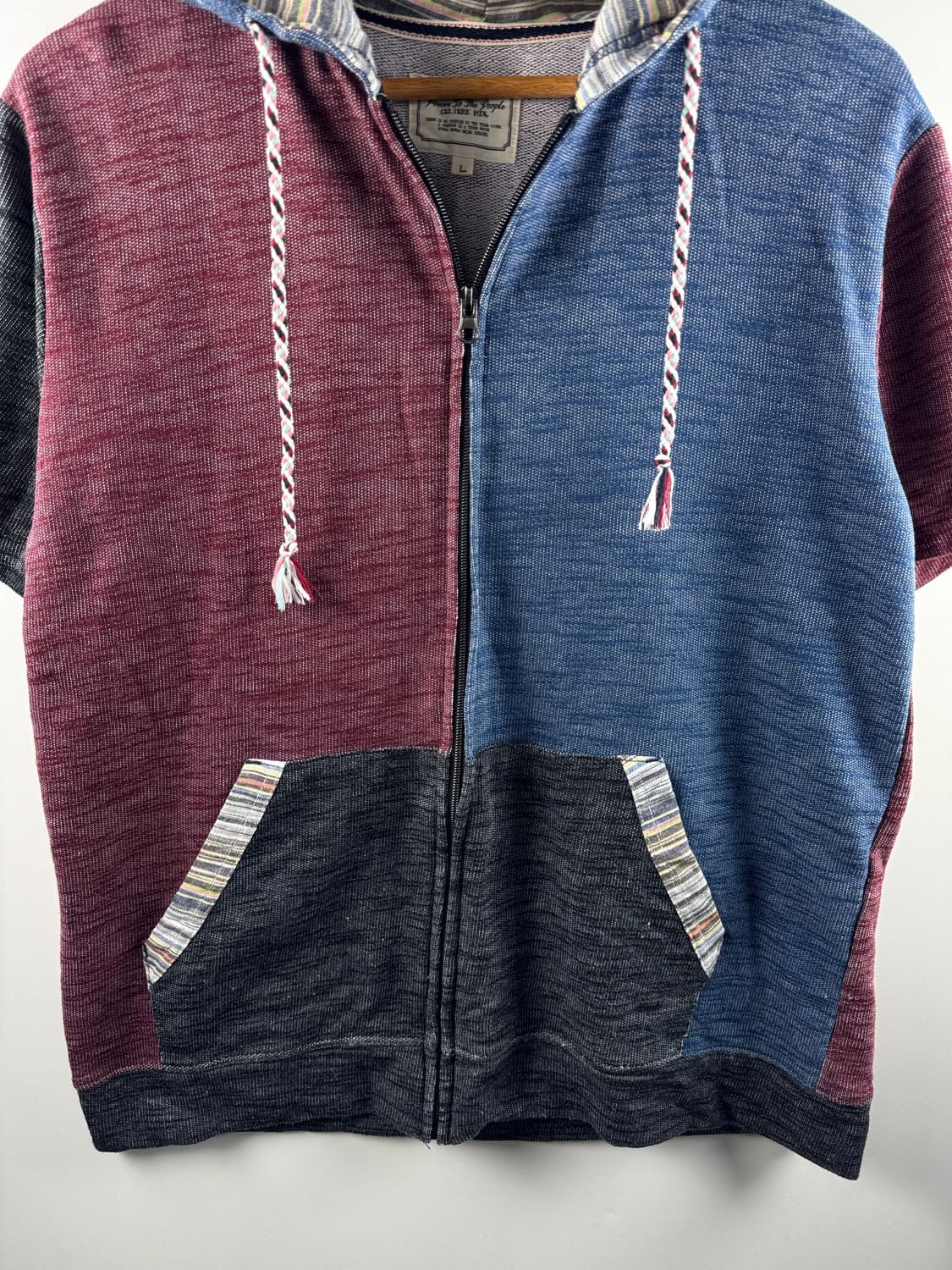 JPN 웨스턴 반팔 후드집업1775 상품이미지3