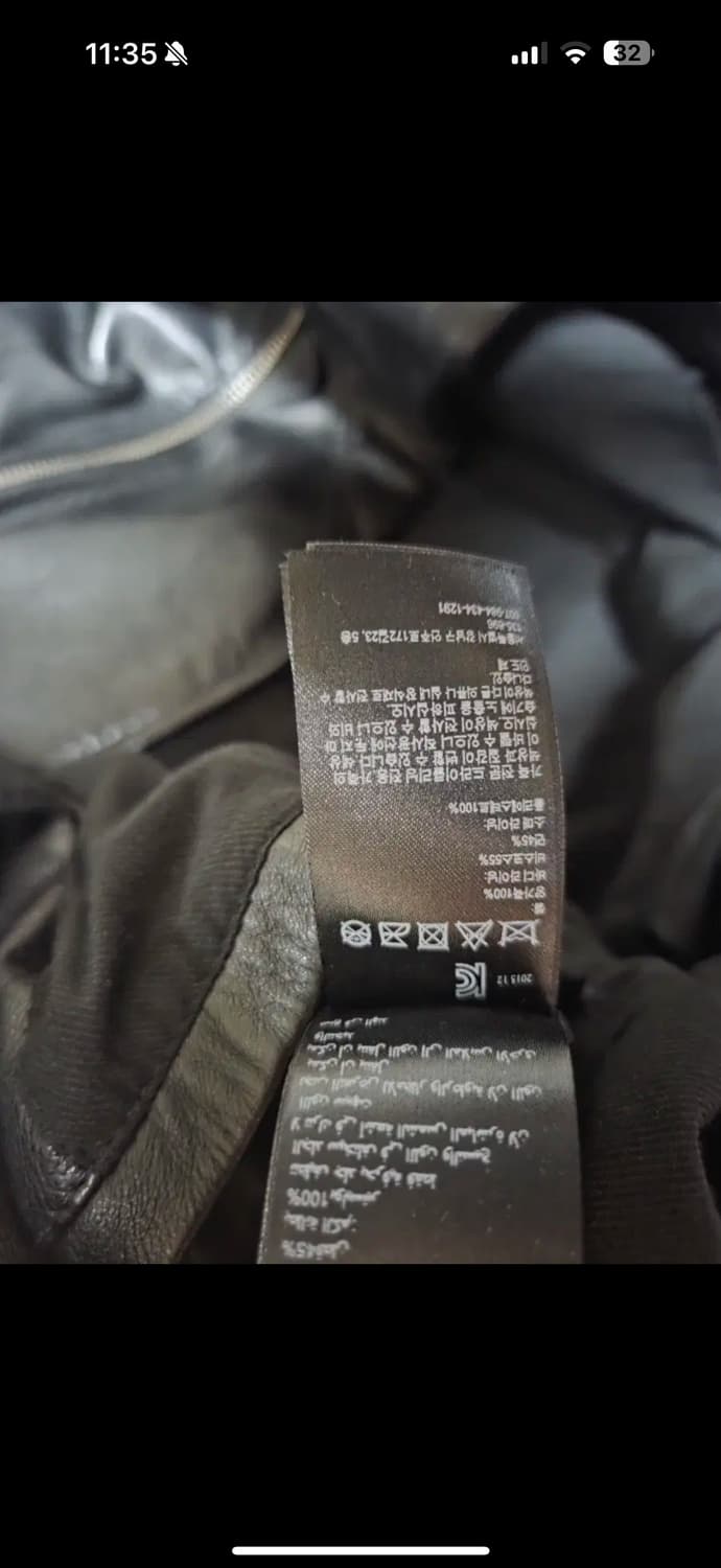 올세인츠 카하와 가죽자켓 L allsaints kahawa 상품이미지5