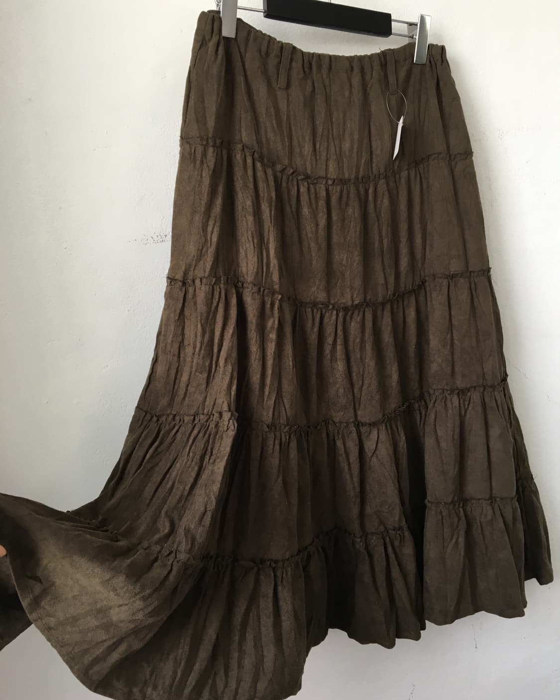 Fabric point layer long skirt 상품이미지2