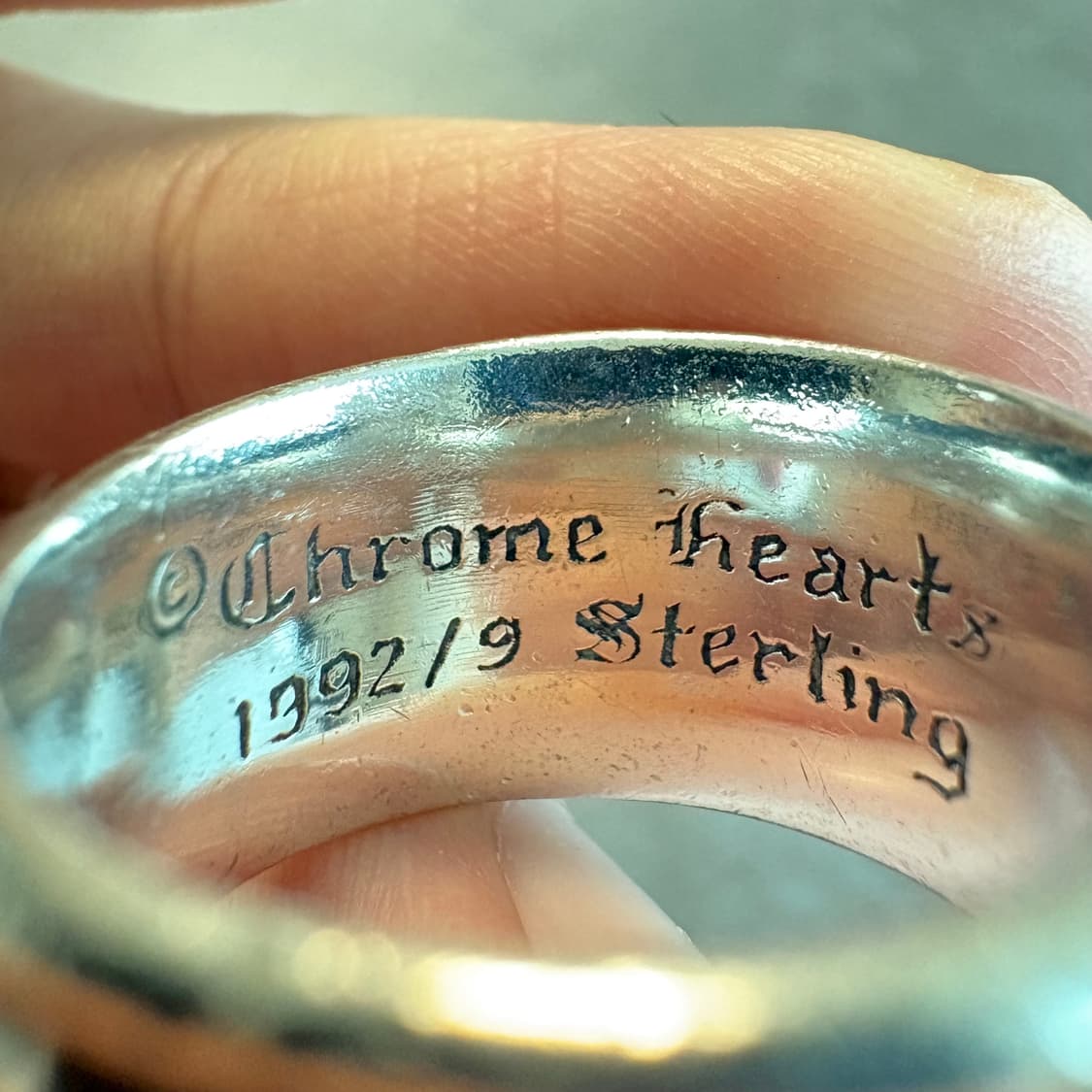 크롬하츠 대거링 us9 반지 상품이미지5