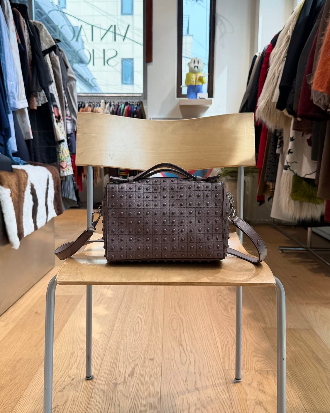 토즈 딥핑크 고미노 투웨이백  상품이미지1