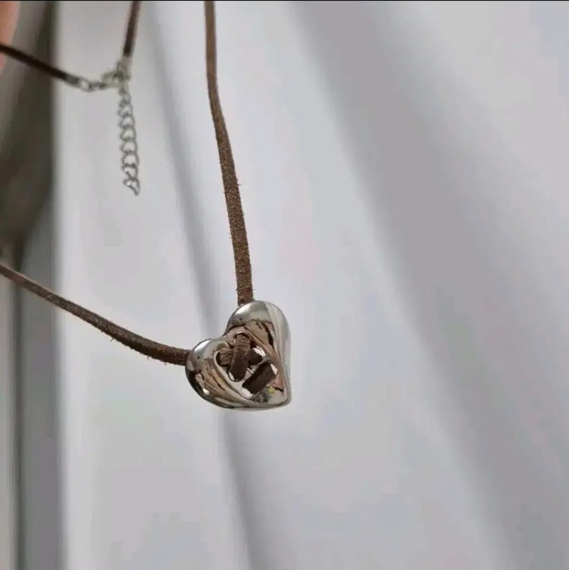 하트꼬임 네크리스 상품이미지2