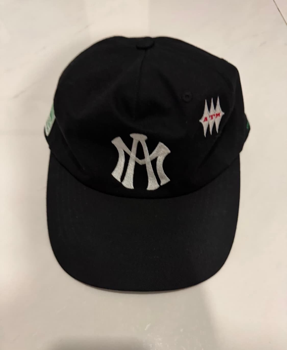 애프터매스 Atm 로고 볼 캡 블랙 상품이미지1