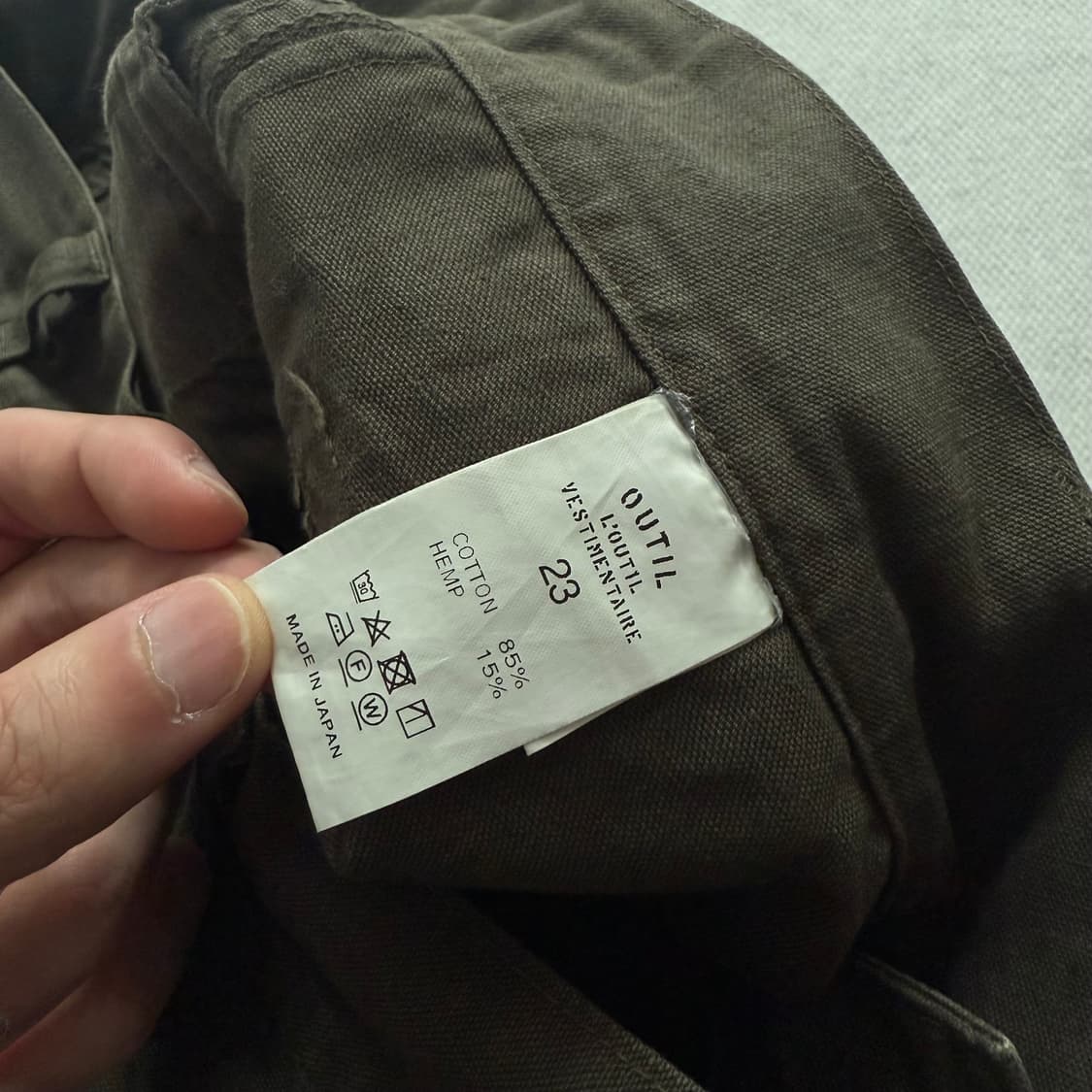 [23]우티 m47 카고 outil pantalon blesle 딥올리브 상품이미지6