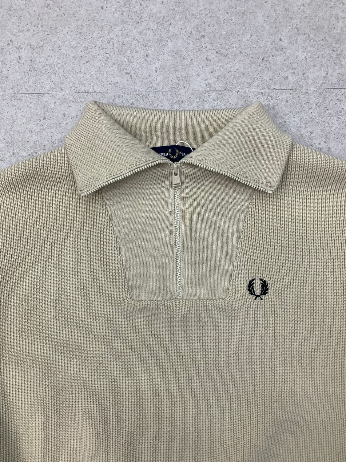 Fredperry 프레드페리 하프집업 울니트 상품이미지3
