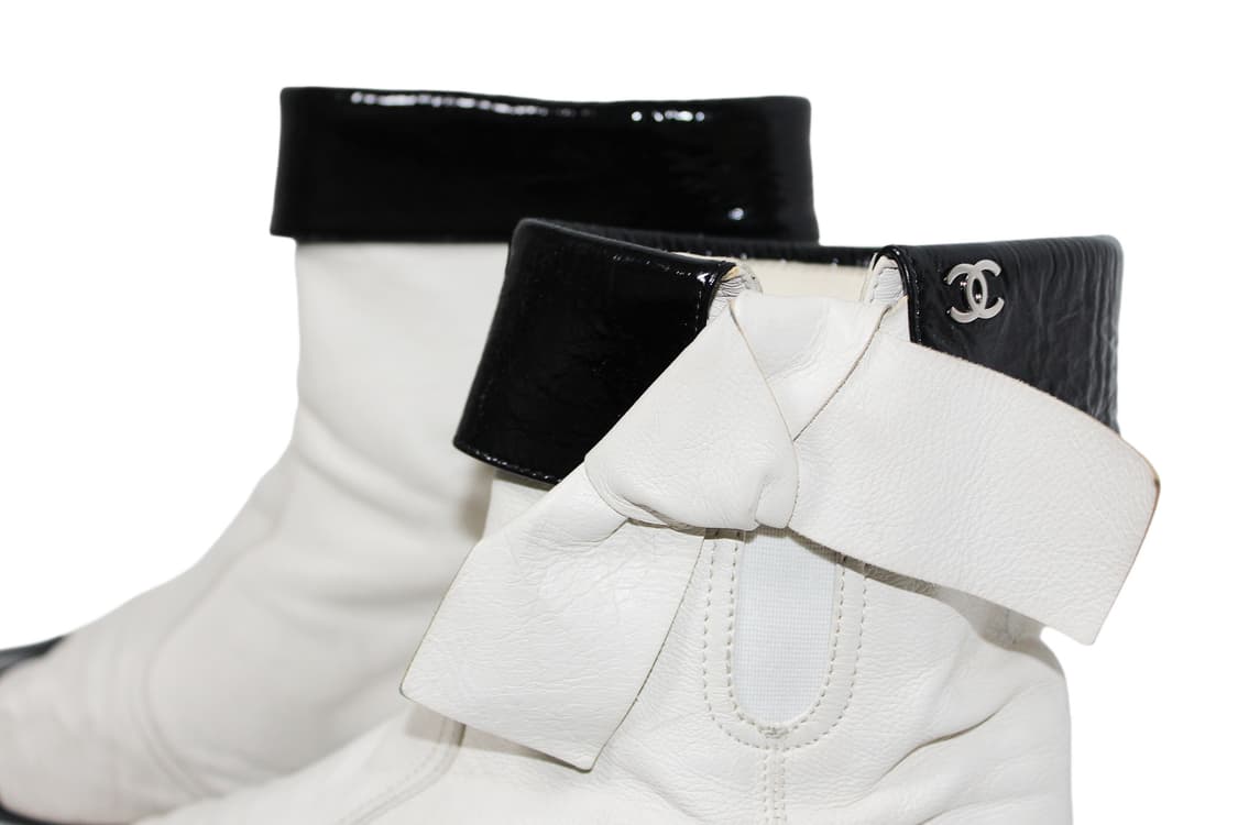 ✨ Chanel Vintage Two-Tone Ankle Boots ✨ 상품이미지7