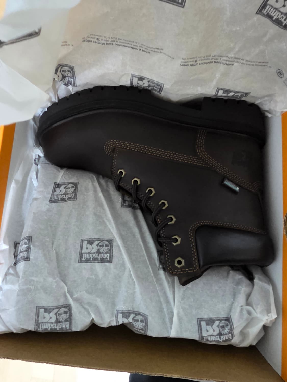 팀버랜드 프로 브라운 8.5 와이드 스틸토 ye 상품이미지3