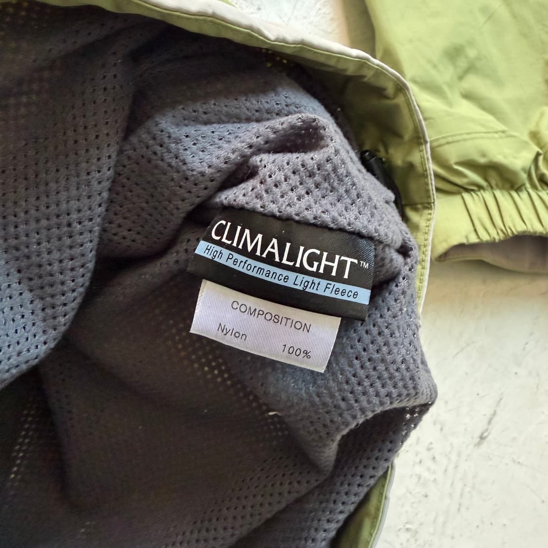 몽벨 빈티지 climalight 윈드브레이커 자켓 XL 상품이미지7