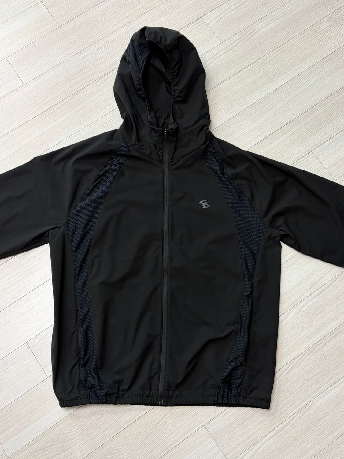 산산기어 메쉬 자켓 블랙 25ss 사이즈1 상품이미지2