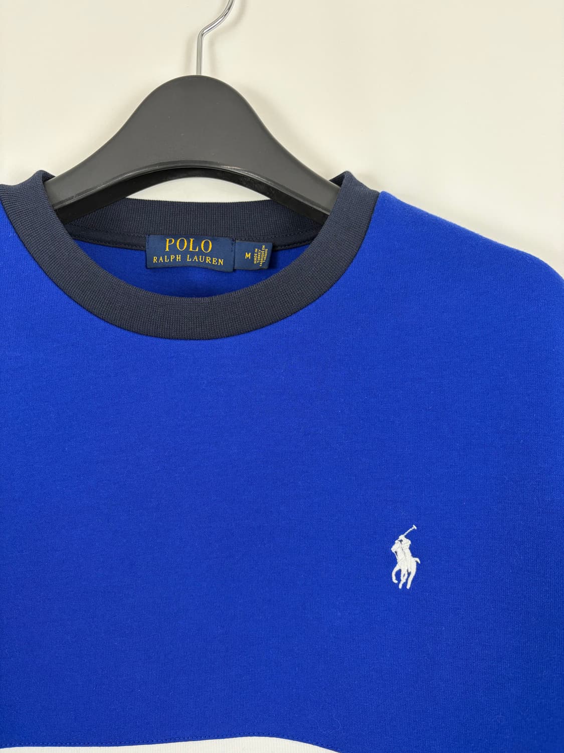 a114) 폴로랄프로렌 포니 컬러블록 맨투맨 상품이미지3