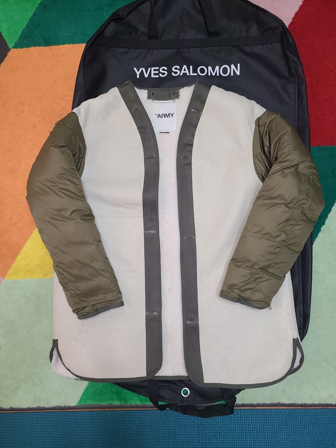 이브살로몬 아미(YVES SALOMON)내피형 야상자켓 상품이미지5