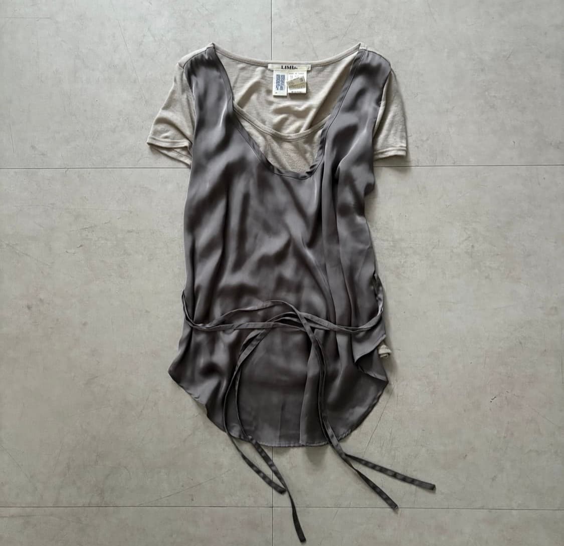 리미퓨 limi feu yohji yamamoto 레이어드 티 상품이미지2