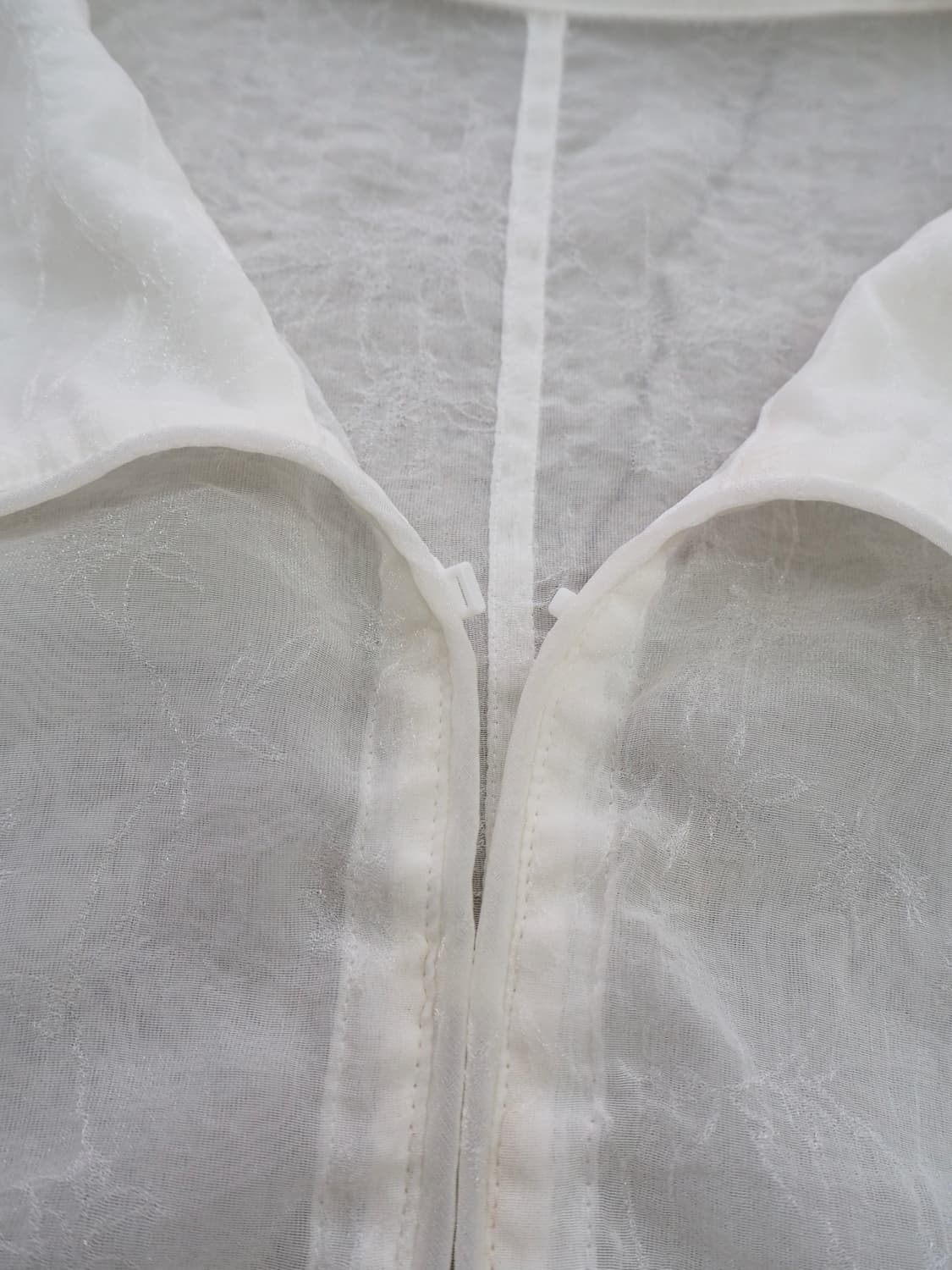 90's HIROKO KOSHINO see thorugh shirt  상품이미지4