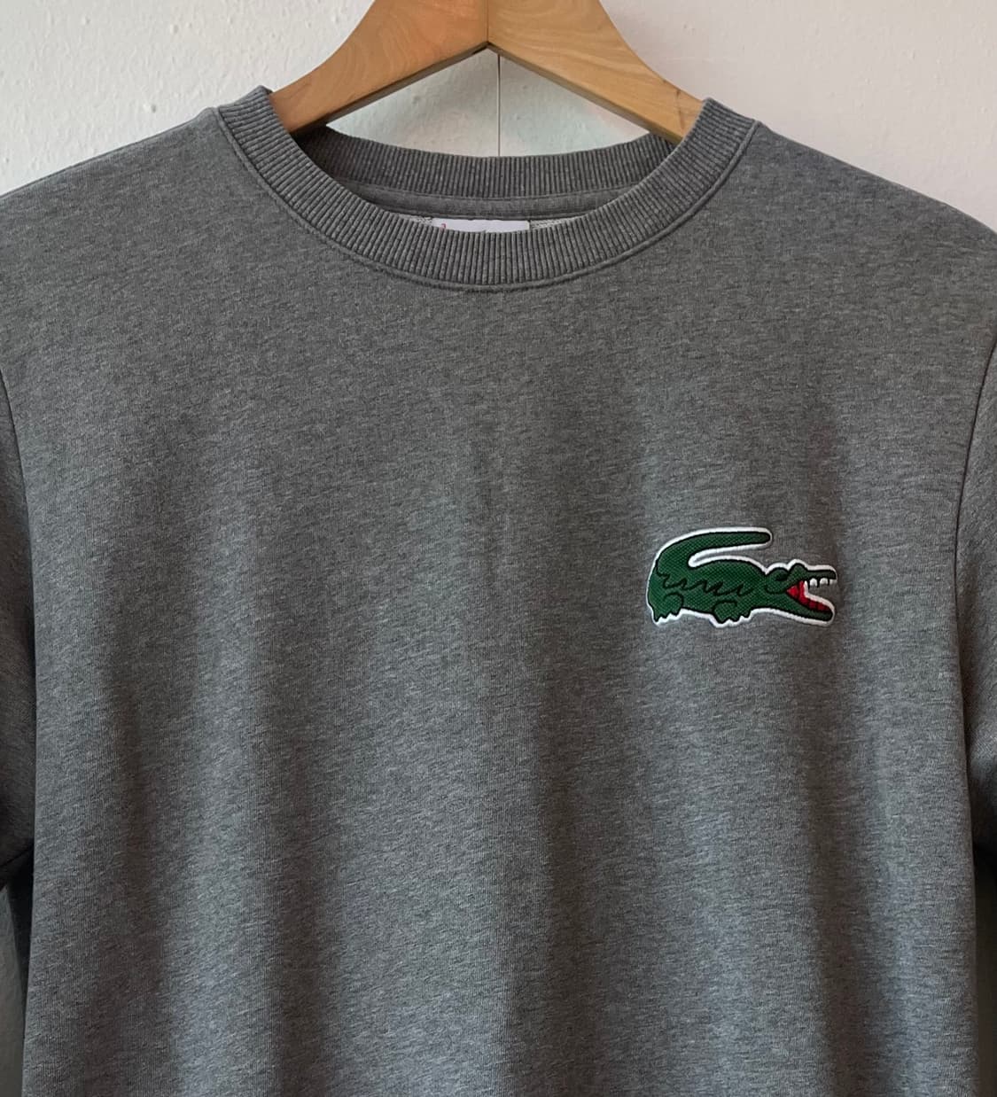 라코스테 라운드맨투맨티셔츠 상품이미지2