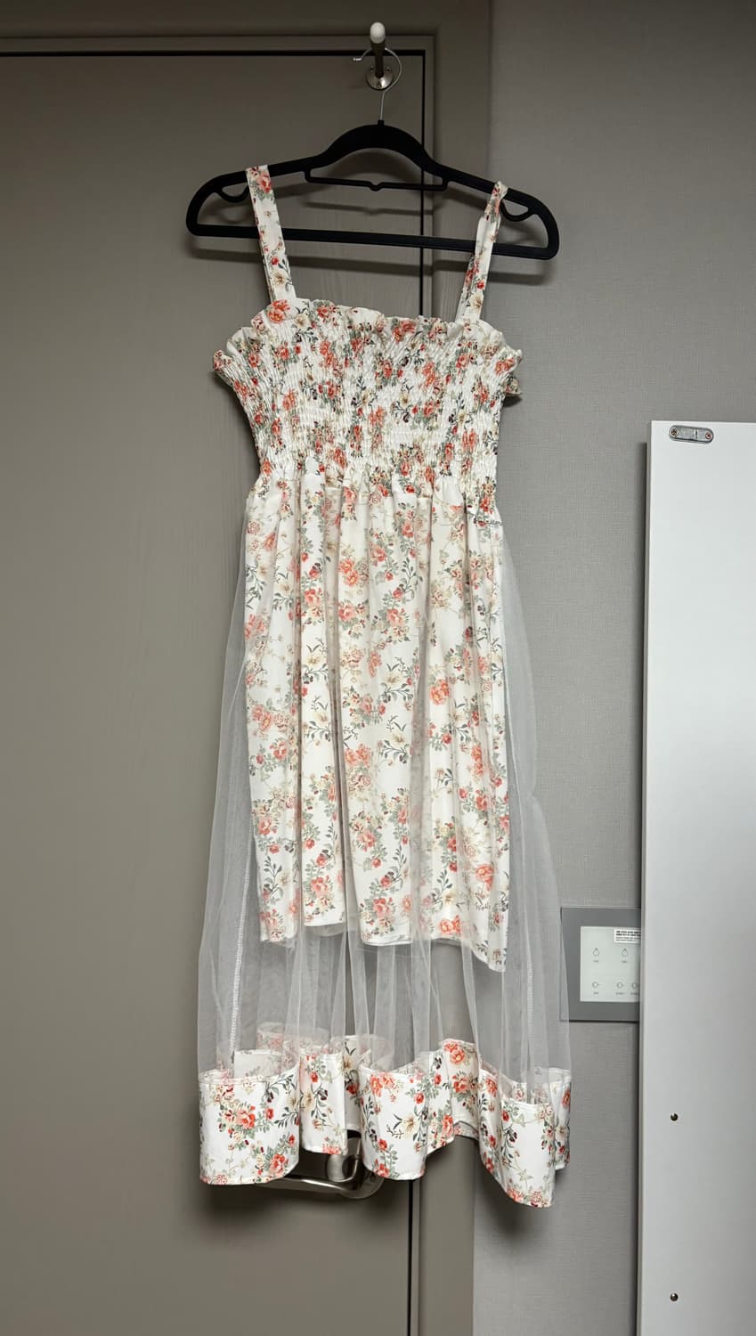 플라워 패턴 롱 원피스 상품이미지1