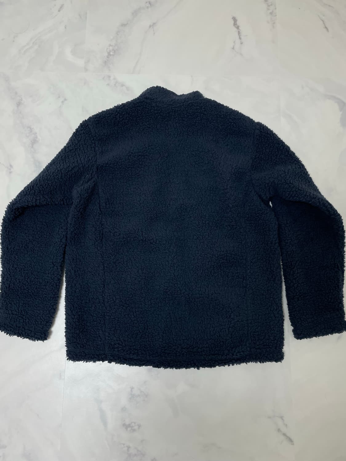 [XL]몽벨 클리마플러스 셔링 플리스 자켓 네이비 후리스 플리스 상품이미지3