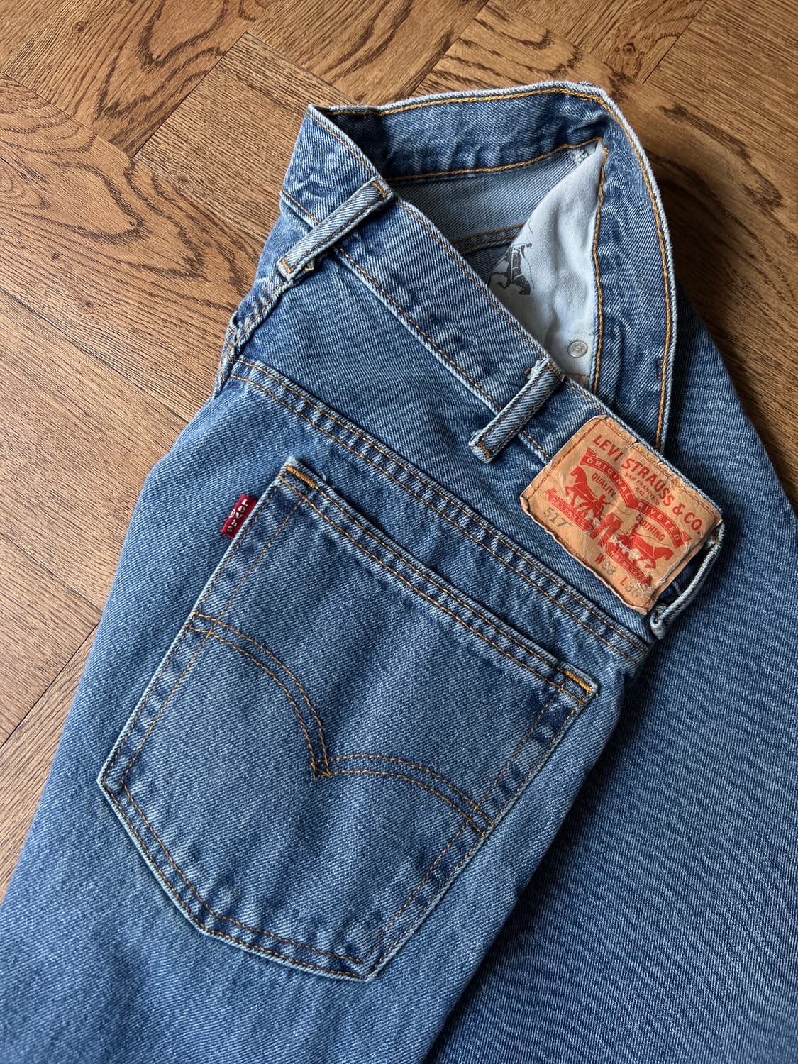 [38]리바이스 517 미디엄블루 플레어진 F15 상품이미지3