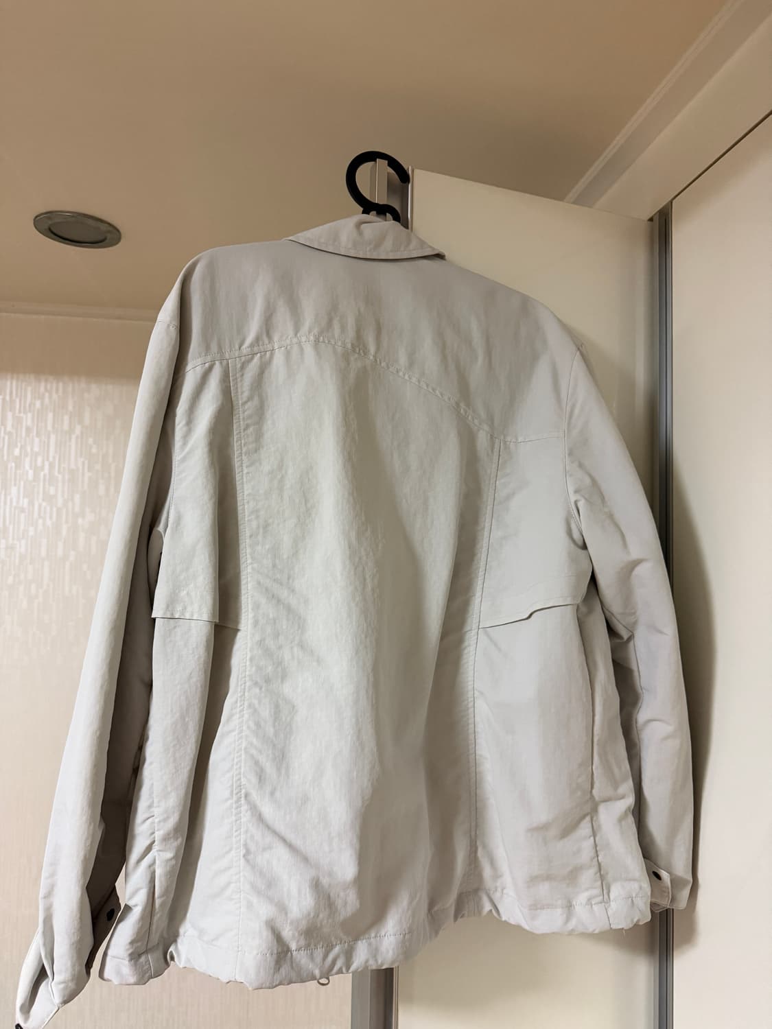 산산기어 코치 자켓 아이보리 1사이즈 25 ss 상품이미지3