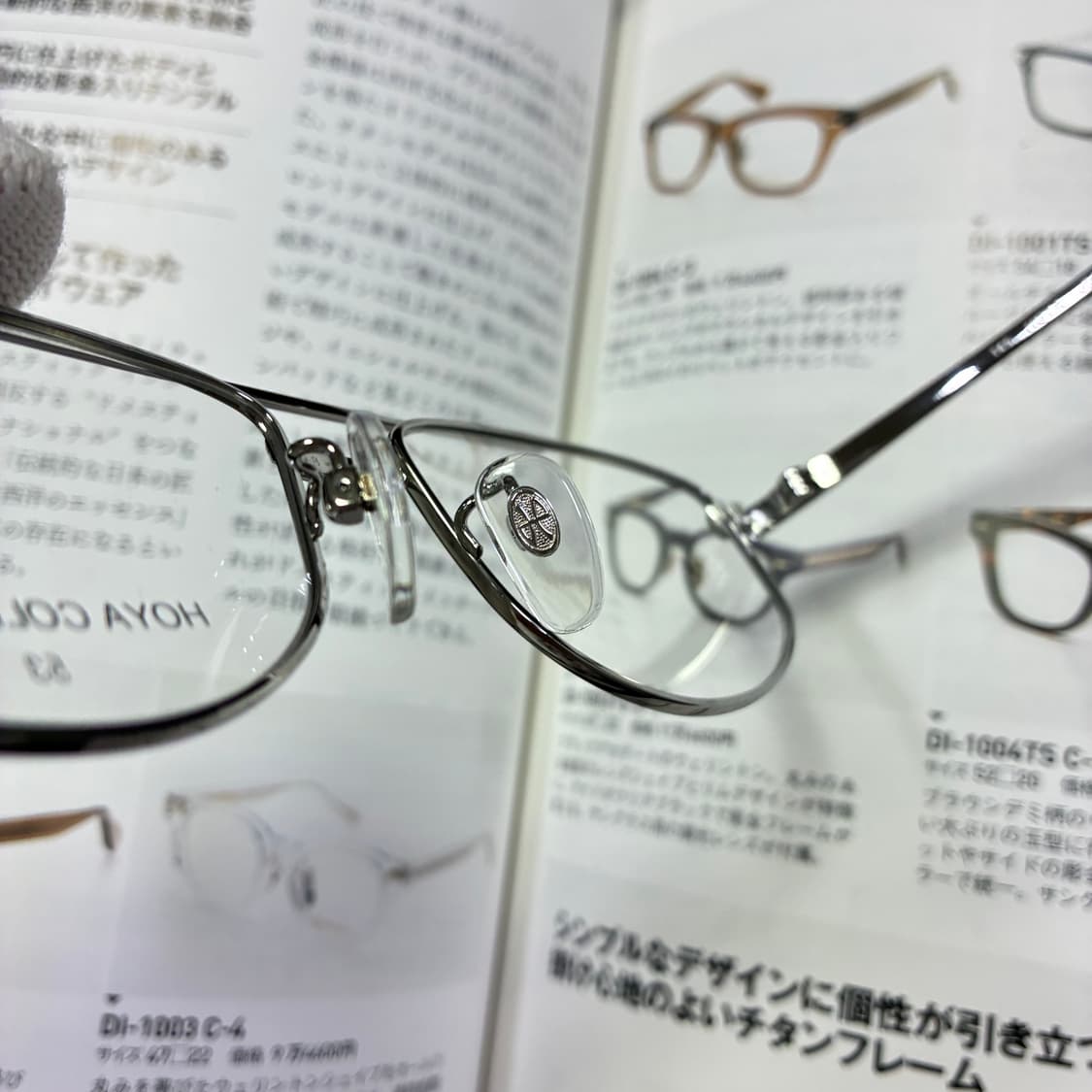 HOYA 호야 투브릿지 티타늄 실버 일본 안경 상품이미지7